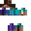 skin for Cursed  glitcher steve