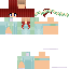 skin for Cute blue dress