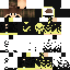 skin for Cute boy Skull Yellow
