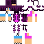 skin for cute girl with purple hair 1