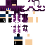 skin for cute girl with purple hair 2