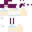 skin for Cute girl with purple hair edit w blue eyes