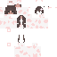 skin for Cute strawberry cow girl
