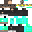 skin for CyanLime boy with Crown