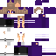 skin for Double striped girl