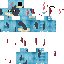 skin for Feraligatr blood robot