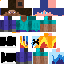 skin for Fire or ice man