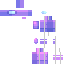 skin for fixed Purple crewmate for clothes and a big hat base
