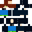 skin for FRANK3LCRAK con traje de dinosaurio