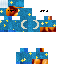 skin for Frijol en pijama