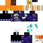 skin for Galaxy Cow Fire and Ice Halloween edition