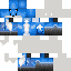 skin for Ghost Costume Blue Fox