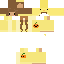skin for Girl in Duck Onesie Halloween Edition