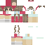 skin for girl in red 