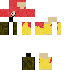 skin for girl red hair