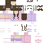 skin for Girl w half and half colors purple & pink
