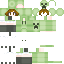 skin for Girl with creeper hoodie