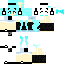 skin for GIRL WITH NEON AQUAMARINE HAIR