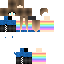 skin for Girl with rainbow clothes Edited version