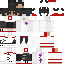 skin for Girl With White and Red Hoodie