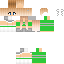 skin for Green and Silver Cheerleader