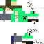 skin for Green hoodie minecraft skin 