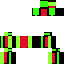 skin for green red