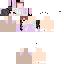 skin for halfhalf purple bunny girl