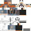 skin for Halloween girl