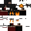 skin for Halloween Girl With Orange Highlights