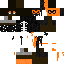 skin for Halloween Skeleton Girl
