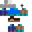 skin for Herobrine Holding Gravestone