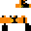 skin for holloween black and orange