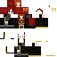 skin for Hufflpuff girl with red hair