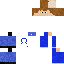 skin for Human blue