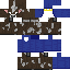 skin for King Cow Blue Hoodie