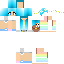 skin for lil blue hamster girl