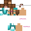 skin for Little pink mermaid remade