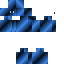 skin for Metalic blue with white outline