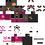 skin for Minecraft another pink devil Girl