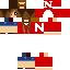 skin for Nebraska Huskers Hoodie