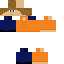 skin for orange hoodie