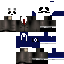 skin for Panda with sweater