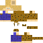 skin for Person with cookie T-shirt on