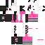 skin for pink stripes with horns