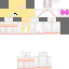 skin for pink with bow