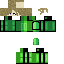 skin for pov you see green without her helmet on