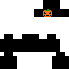 skin for Pumpkin  Black  White