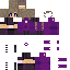 skin for Purple hoodie girl