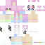 skin for racoon rave girl